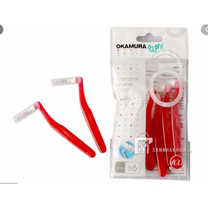 Bàn chải kẽ Asahi Okamura
