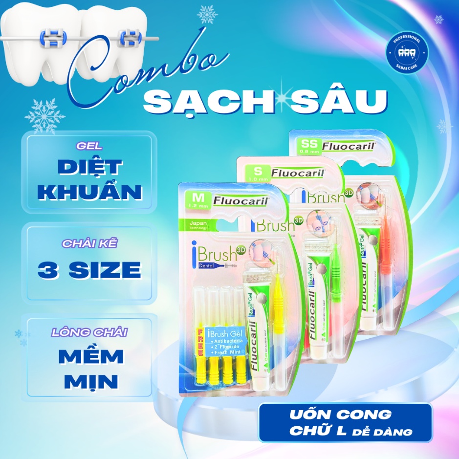 Hướng Dẫn Sử Dụng Bàn Chải Kẽ Cho Trẻ Em Niềng Răng